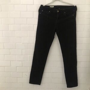 DARK BROWN Stretch Corduroy Skinnies